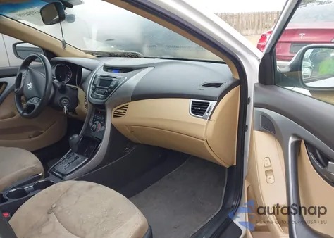 2013 Hyundai Elantra Gls из США, поврежденный, VIN 5NPDH4AE9DH396868